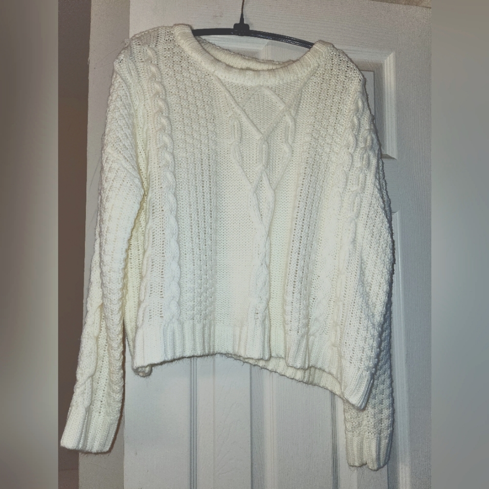 Crop sweater